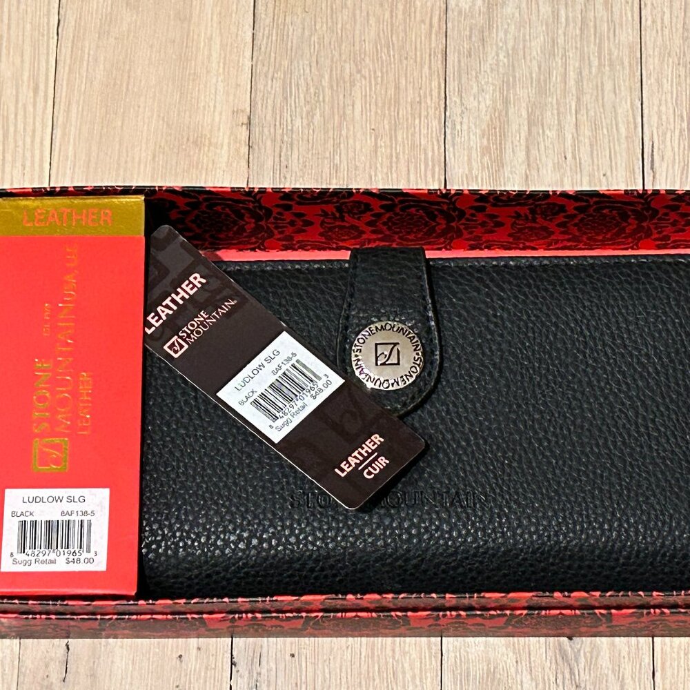 COPY - LUDLOW STONE MOUNTAIN LEATHER WALLET